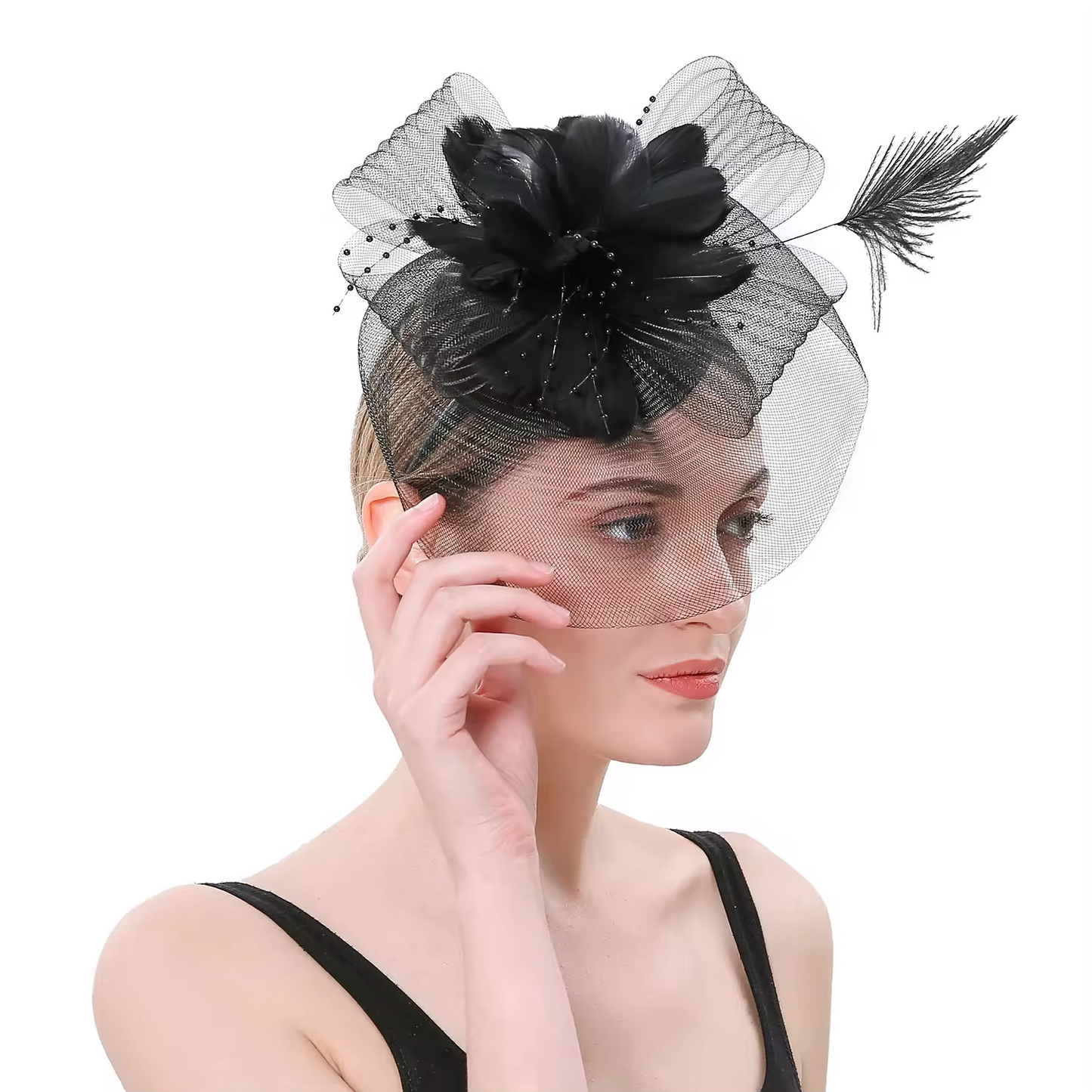 Holiday Wedding Church Hats Hairnet